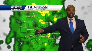 Rain Threatens Cincinnati Through Weekend