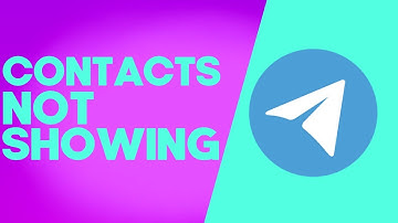 How to Fix and Solve Telegram Contacts Not Showing on Any Android Phone - Mobile App Problem