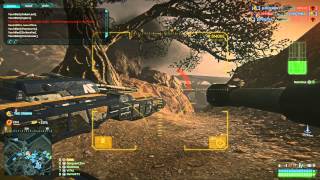 Planetside 2 - Lightning tank - the HEAT cannon