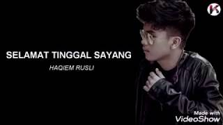 Download Lagu Hakim Rusli selamat tinggal sayang MP3