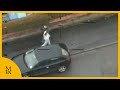 Dramatic moment police chase down suspected burglars in Rochdale