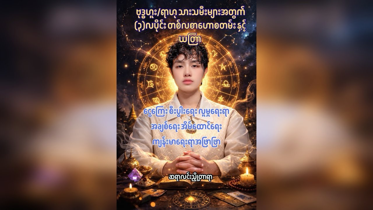 ဗုဒ္ဓဟူး/ရာဟုသားသမီးများအတွက် (၃)လပိုင်း တစ်လစာဟောစတမ်း 