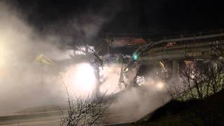 Fountain St Bridge Over The 401 Demolition in Cambridge, ON | RHPhoto