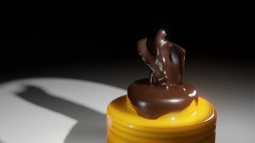 How to glass a cake with Blender 2.81