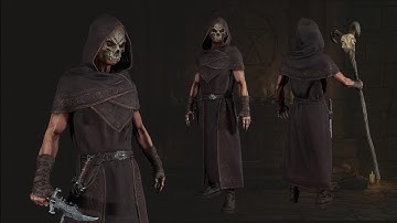 UE5 Preview - Cultist 03 - Skull Mask Sacrificer