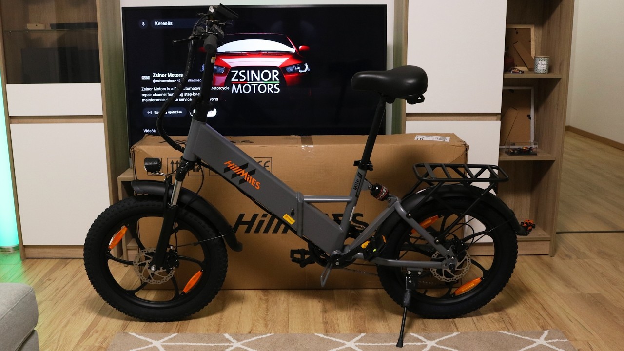 video HillMiles Mile 2 Electric Bike