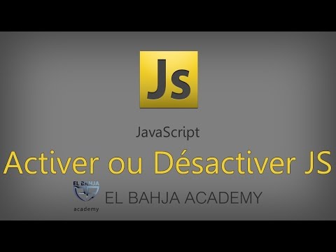 6 - javascript: Activer / Désactiver javascript dans Chrome (Darija)
