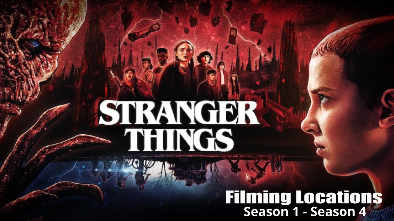 Stranger Things Filming Locations | Seasons 1-4 Then & Now