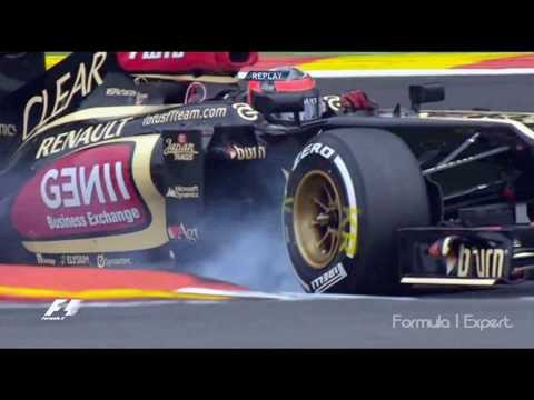 Kimi Raikkonen Slow Motion Spa - F1 Belgium GP 2013  (HD)