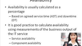 31CSU ITIL v3 Availability6 10