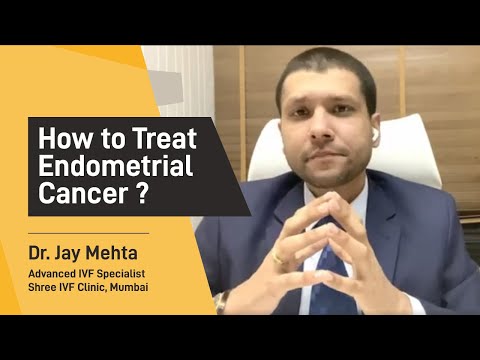 How to treat Endometrial Cancer|Endometrial Cancer Treatment| Uterine Cancer| Dr Jay Mehta Shree IVF