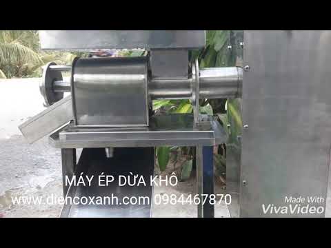 Video MÁY ÉP DỪA KHÔ CHẤT LƯỢNG - youtube