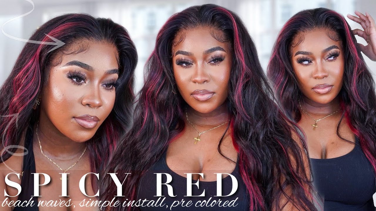 Get This Spicy Red Wine Wig NOW! *MUST HAVE * Wig For Fall ft. Nadula Hair