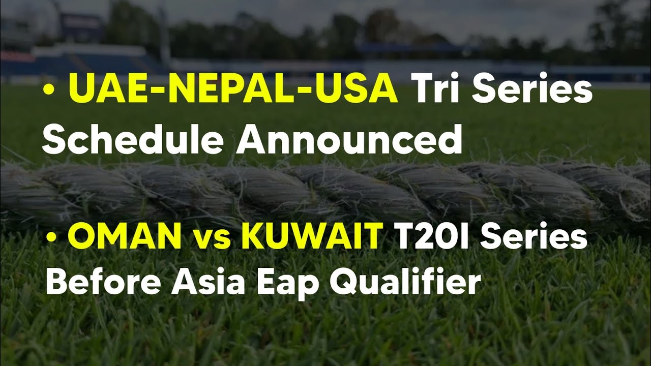 ICC CWC League 2 Round 15 Schedule | Oman vs Kuwait T20I Series | Daily Cricket News 