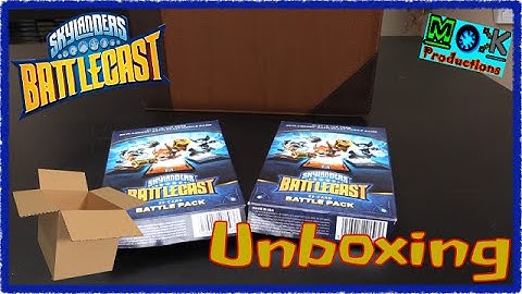Skylanders: Battlecast: Battle Pack B (Smash Hit, Hex & Trigger Happy) Unboxing!