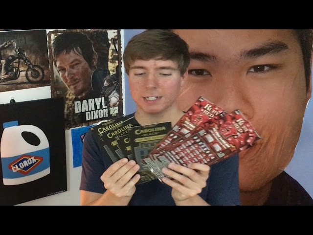 GAMBLING MONEY WITH SCRATCH OFF TICKETS