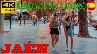 Jaen, Andalucia, Spain, Basilica De San Ildefonso - 4K Uhd - Walking Tour -With Historical Subles