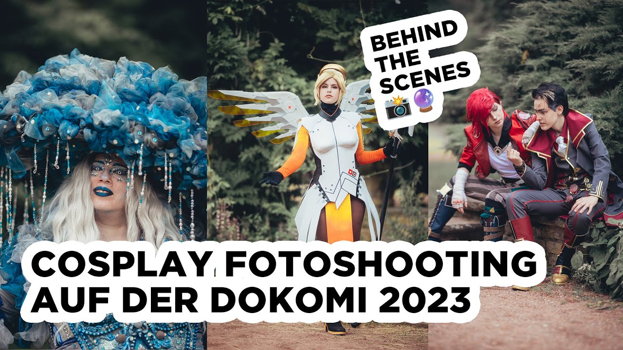 Cosplay Fotoshooting auf der #dokomi2023