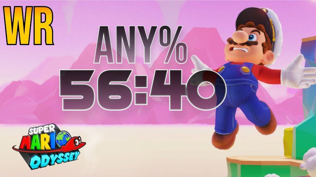 fWR] Super Mario Odyssey Any% Speedrun in 56:40 