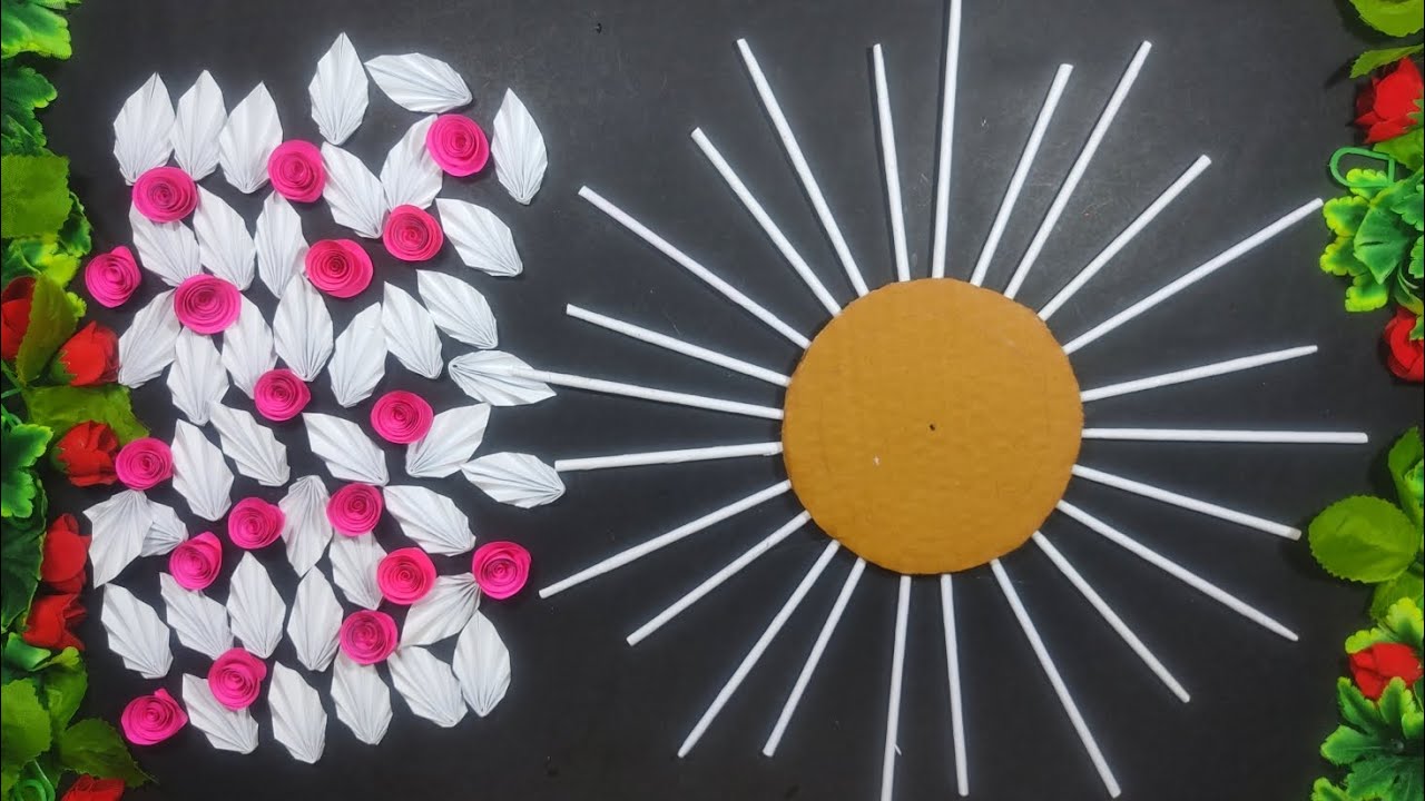 Beautiful And Easy Wall Hanging Ideas/Paper Craft For Home Decoration/Paper Wallmate/Room Decoration