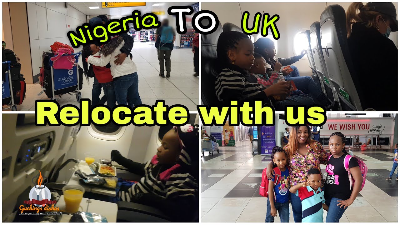 Relocate with us/ Nigeria to Uk/British Airways/Guchings Dishes