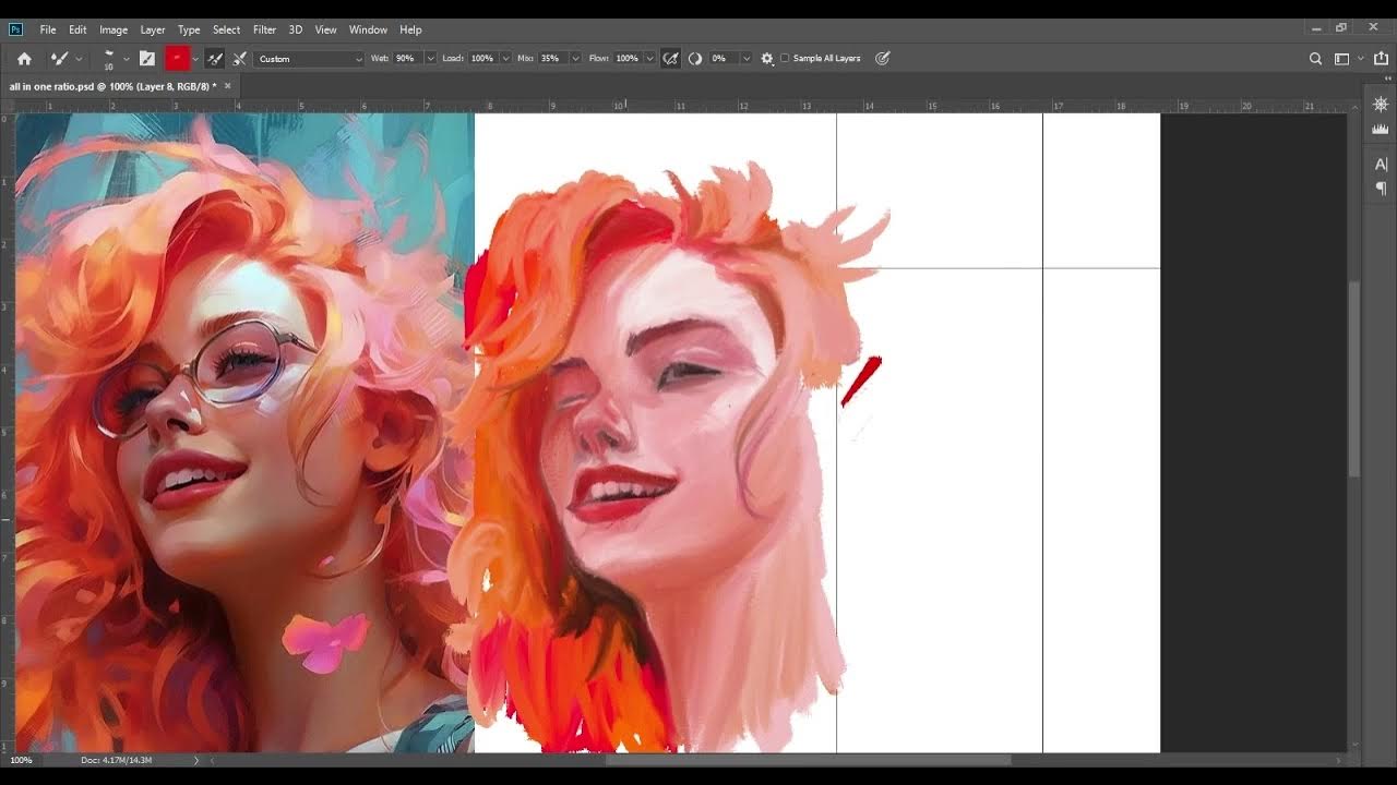 Adobe Photoshop Digital Painting - YouTube