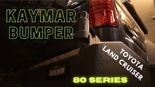 Toyota Land Cruiser Kaymar Bumper Dual Swing Arm Rebuild