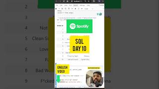 Day10 -  𝐒𝐐𝐋 𝐢𝐧 𝟔𝟎 Seconds