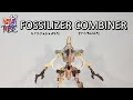 Transformers Review: Kingdom Fossilizer Combiner Tutorial