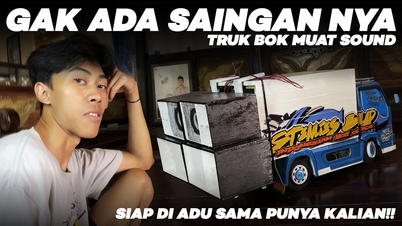 SANGAR REK‼️ TRUK MINIATUR SQUADCORE 01 KALO MUAT SOUND HOREG