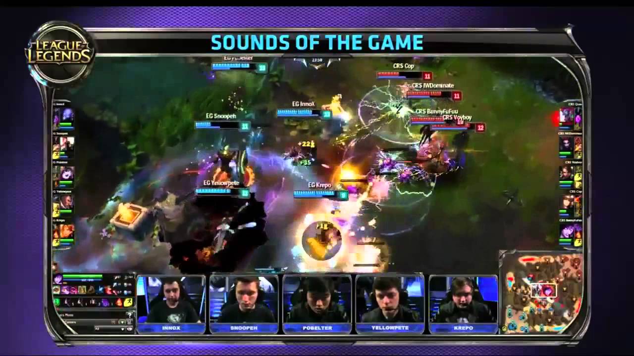 Sounds of the Game | Evil Geniuses vs Curse | Superweek W11D3 | NA LCS  2014