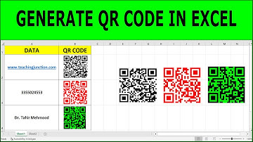 How to Create a QR Code in Excel | Create QR Codes for FREE