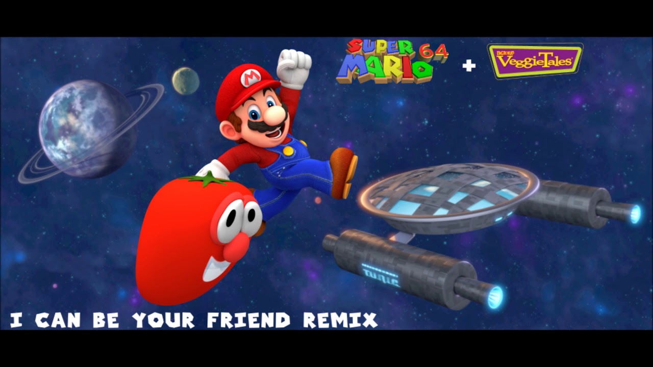 VeggieTales - I Can Be Your Friend Remix with the Super Mario 64 Soundfont