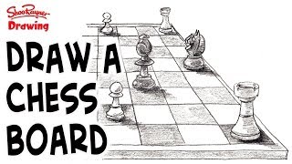 Learn how to draw one point perspective using a chessboard as simple
guide, then place chess pieces on the board so they look correct with
the...