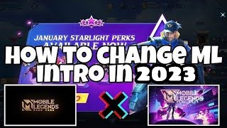 How to Change Mobile Legends Bang Bang Intro 2023  | How to Change MLBB Loading Screen 2023 Updated