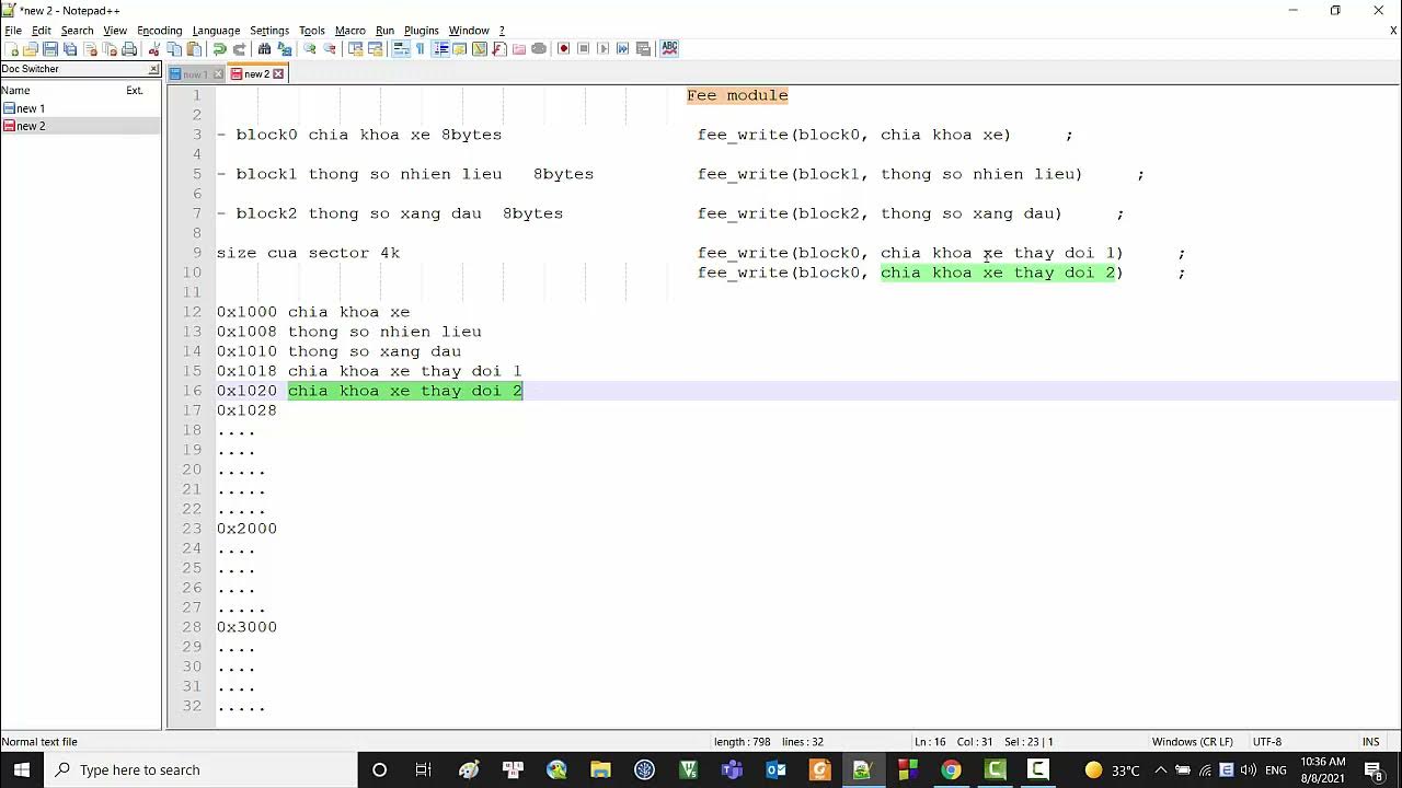  l p tr nh stm32 b i 73 fee flash eeprom emulation module youtube