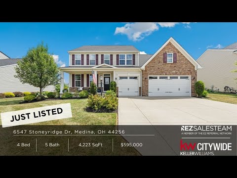6547 Stoneyridge Dr, Medina, OH home video tour