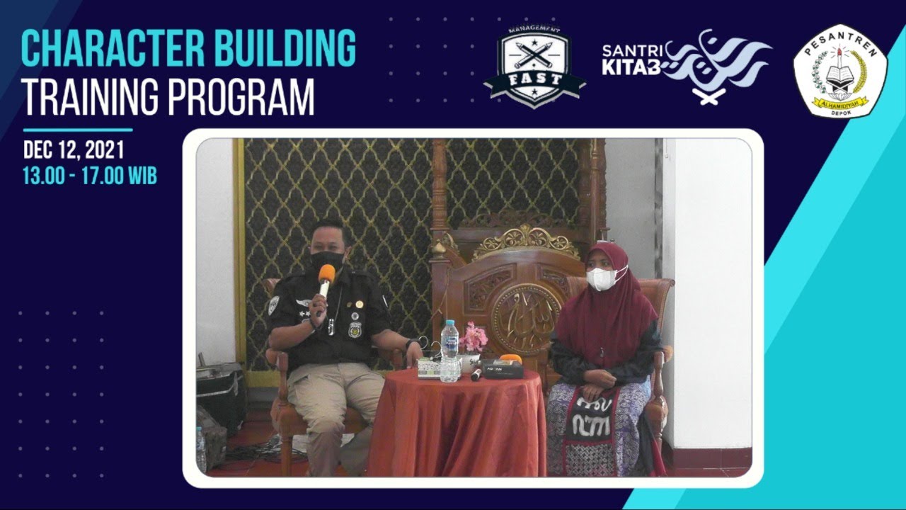 đź”´ LIVE !! CHARACTER BUILDING TRAINING PROGRAM | SANTRI PUTRI - YouTube