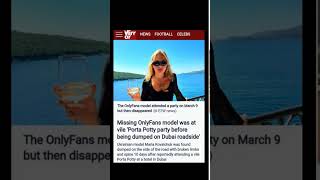 Missing onlyfans Ukrainian model, 20, is found 'close to death' by the side of road in Dubai