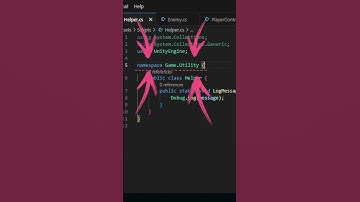 What is a Namespace? #unity #scripting #tutorial  #gamedesigntutorial #gamedevelopmenttutorial