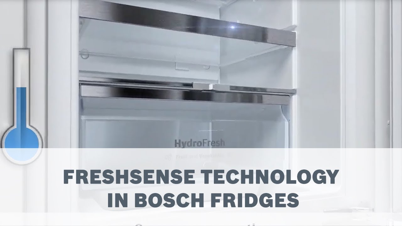 bosch fridge recommended temperature