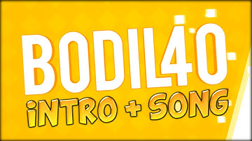 MY NEW INTRO - THE STORY BEHIND IT (Bodil40 New Intro and Intro Song)