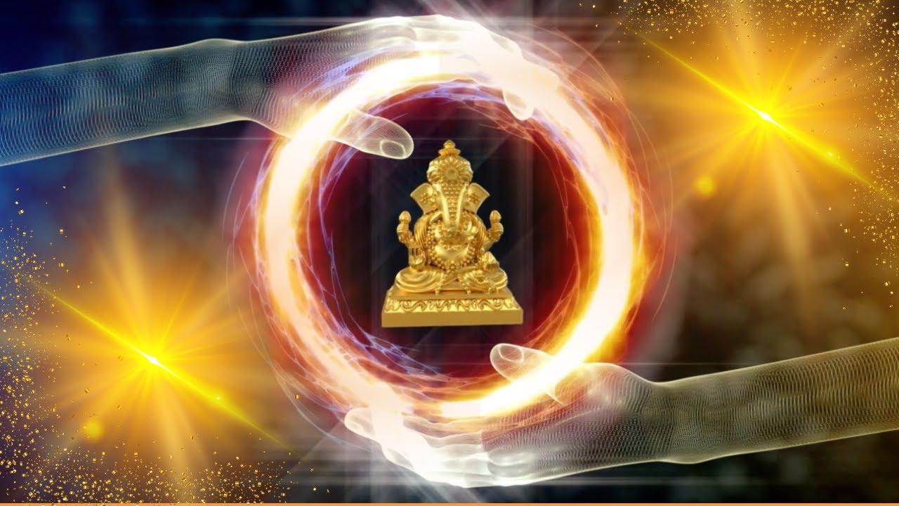 Gold Ganesha Energy Music to Attract Succes, Wealth & Love VERY FAST