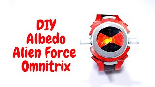 how to make Ben 10 Alien Force Albedo Omnitrix