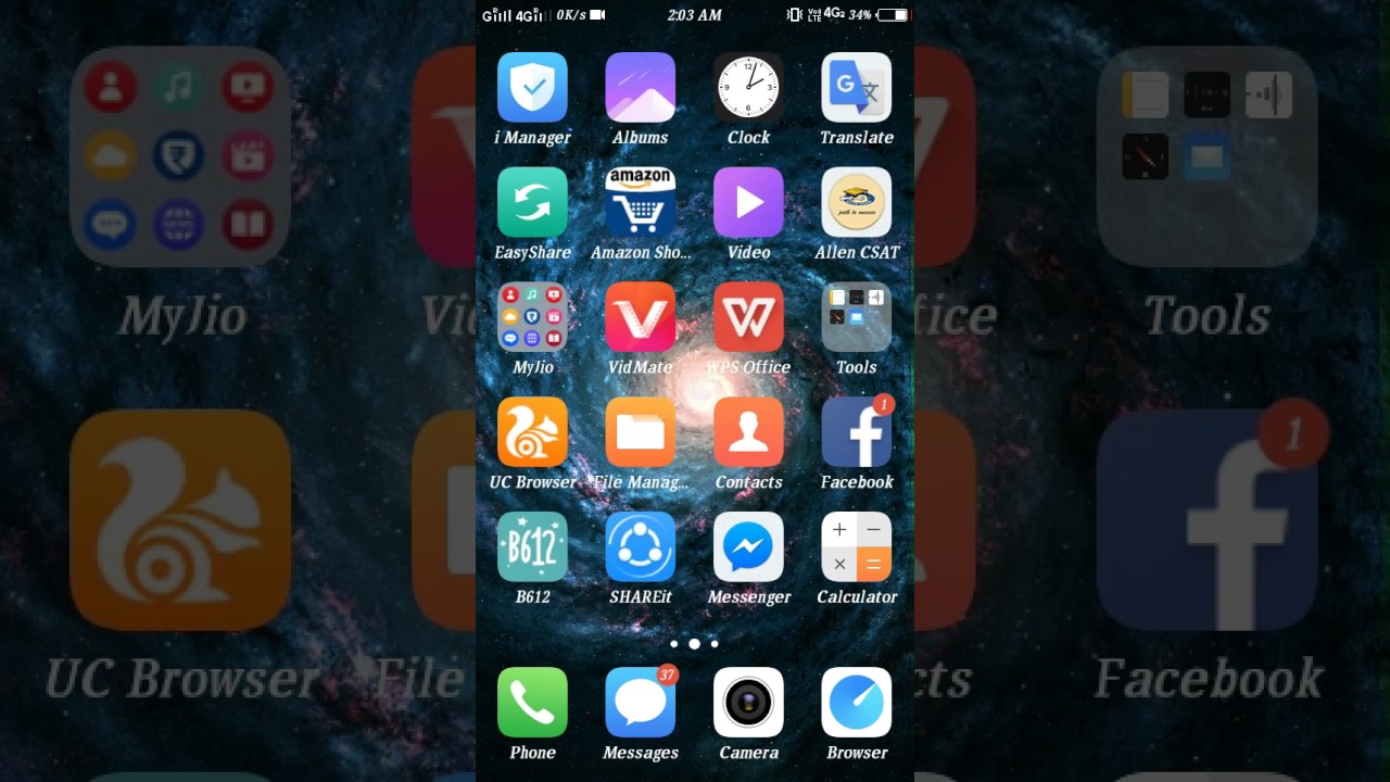 Vivo y53 screen recording preview