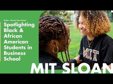 Spotlighting Black and African American Students in Business School | MIT Sloan