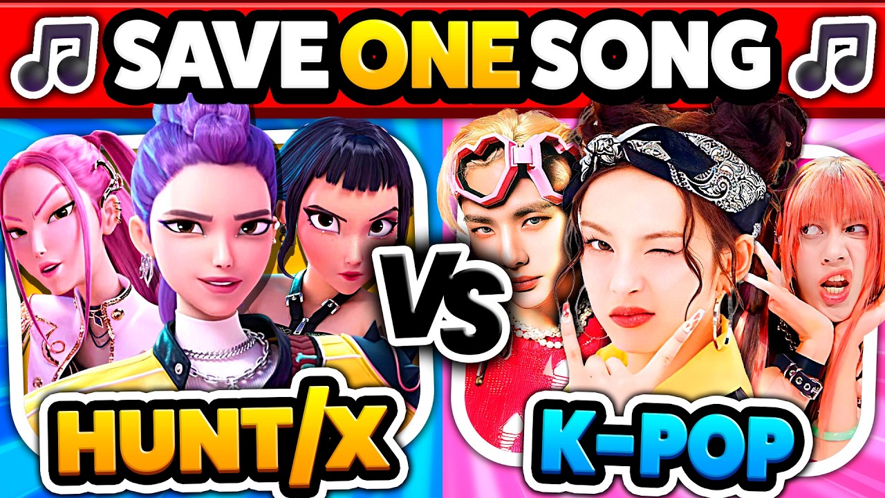 💜 ИГРА KPOP «ОХОТНИКИ НА ДЕМОНОВ» ⭐️ Какая игра вам нравится больше? SAVE ONE DROP ONE | KPOP QUI...