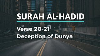 Surat Al-Hadid Ayat 20-21