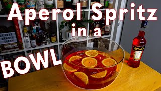Make This For Your Next House Party Aperol Spritz