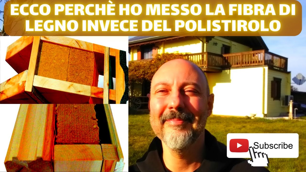 Ecco perchè ho scelto la fibra di legno per isolare la mia casa in legno finlandese.